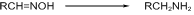 Reduction of oxime compounds to amines